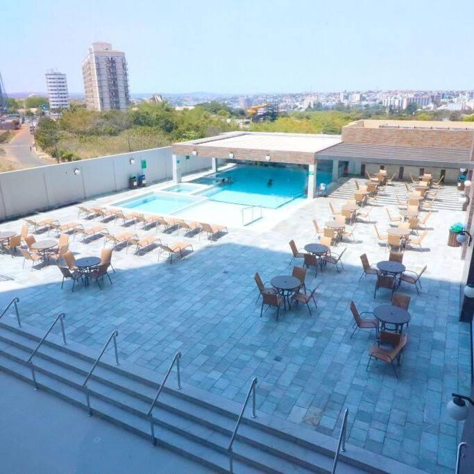 Piazza Diroma Acqua Park, Requinte E Diversao كلدس نوفاس المظهر الخارجي الصورة
